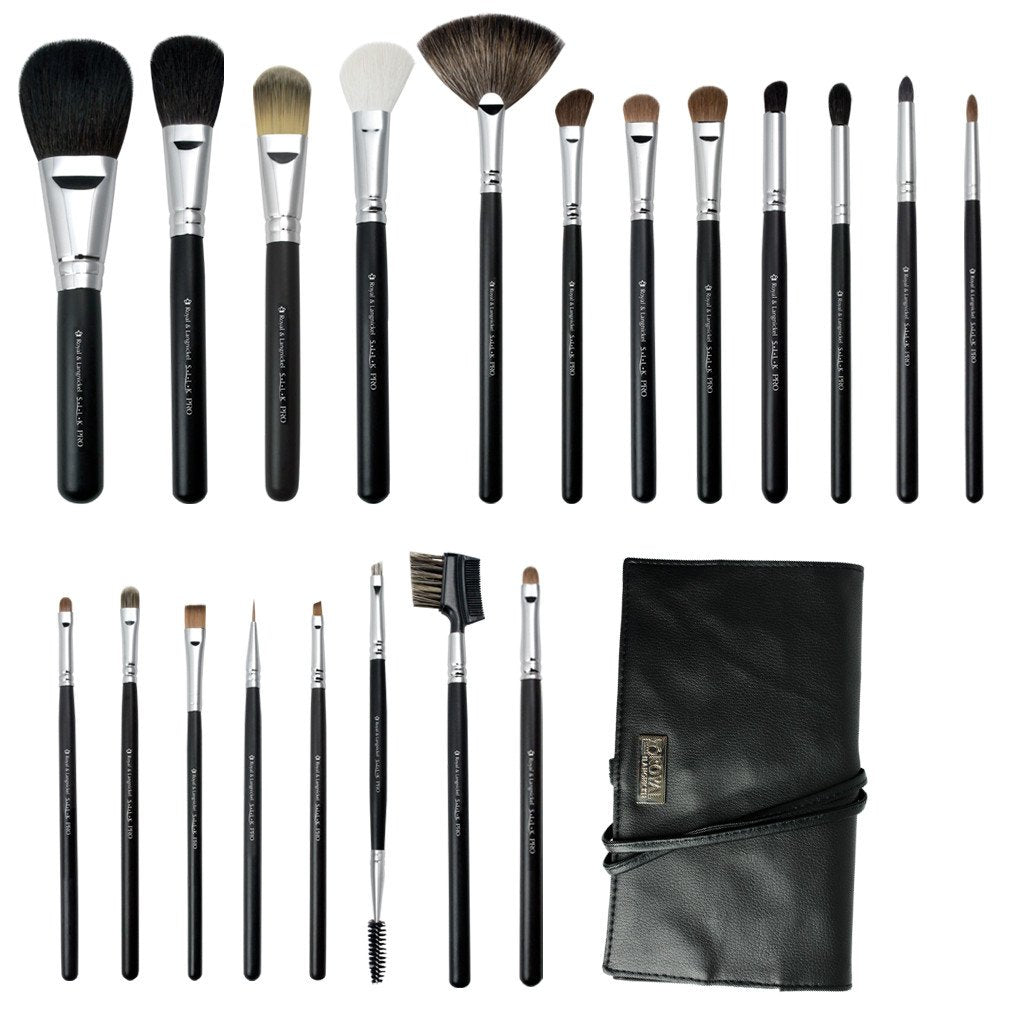 Makeup Brushes and Brush Wrap