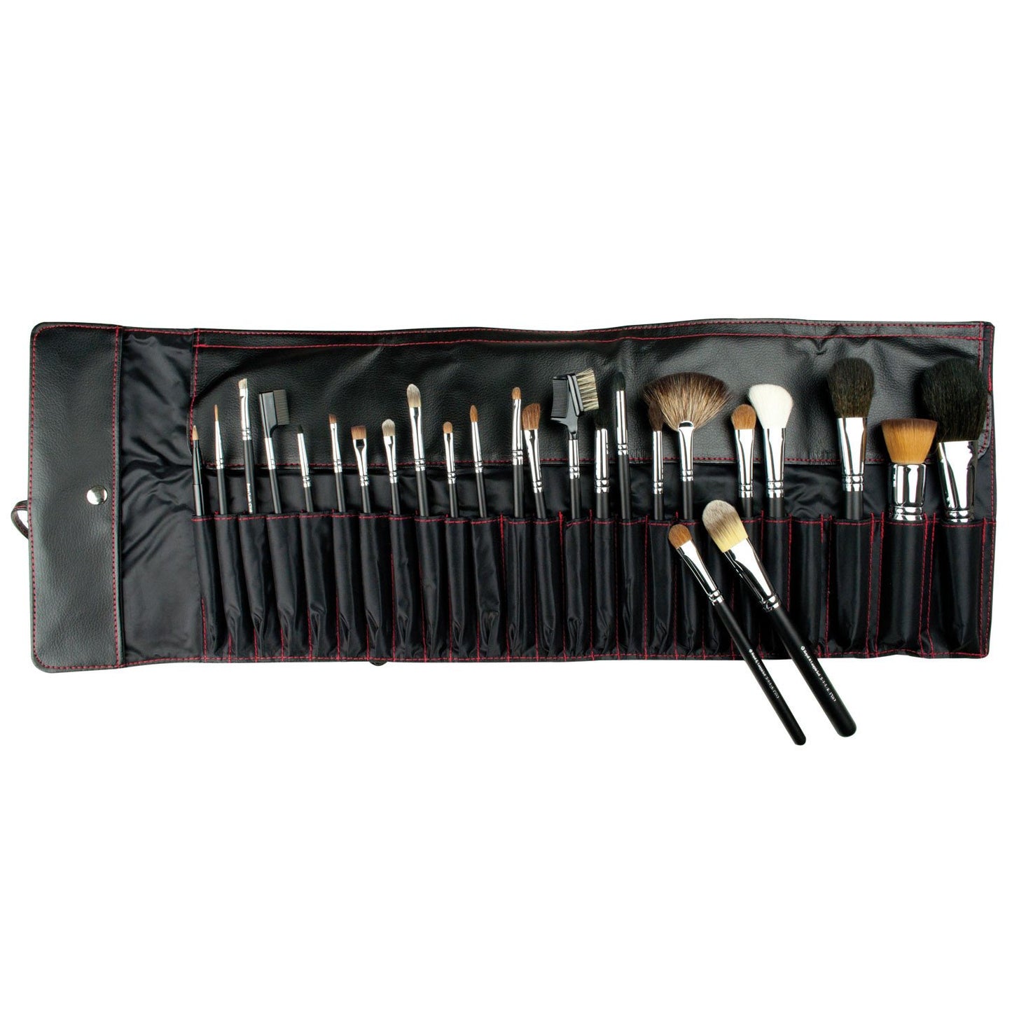 Makeup Brushes in Brush Wrap