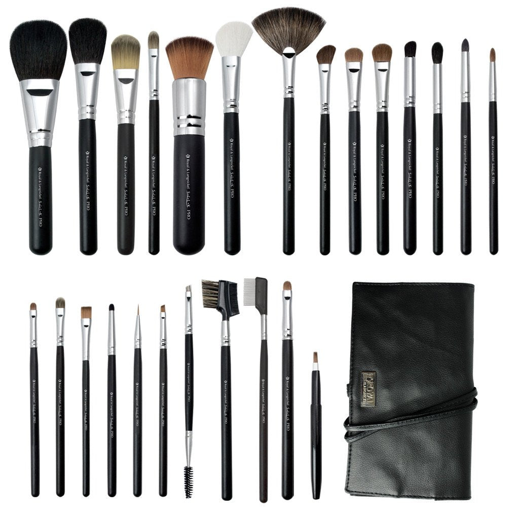 Makeup Brushes and Brush Wrap