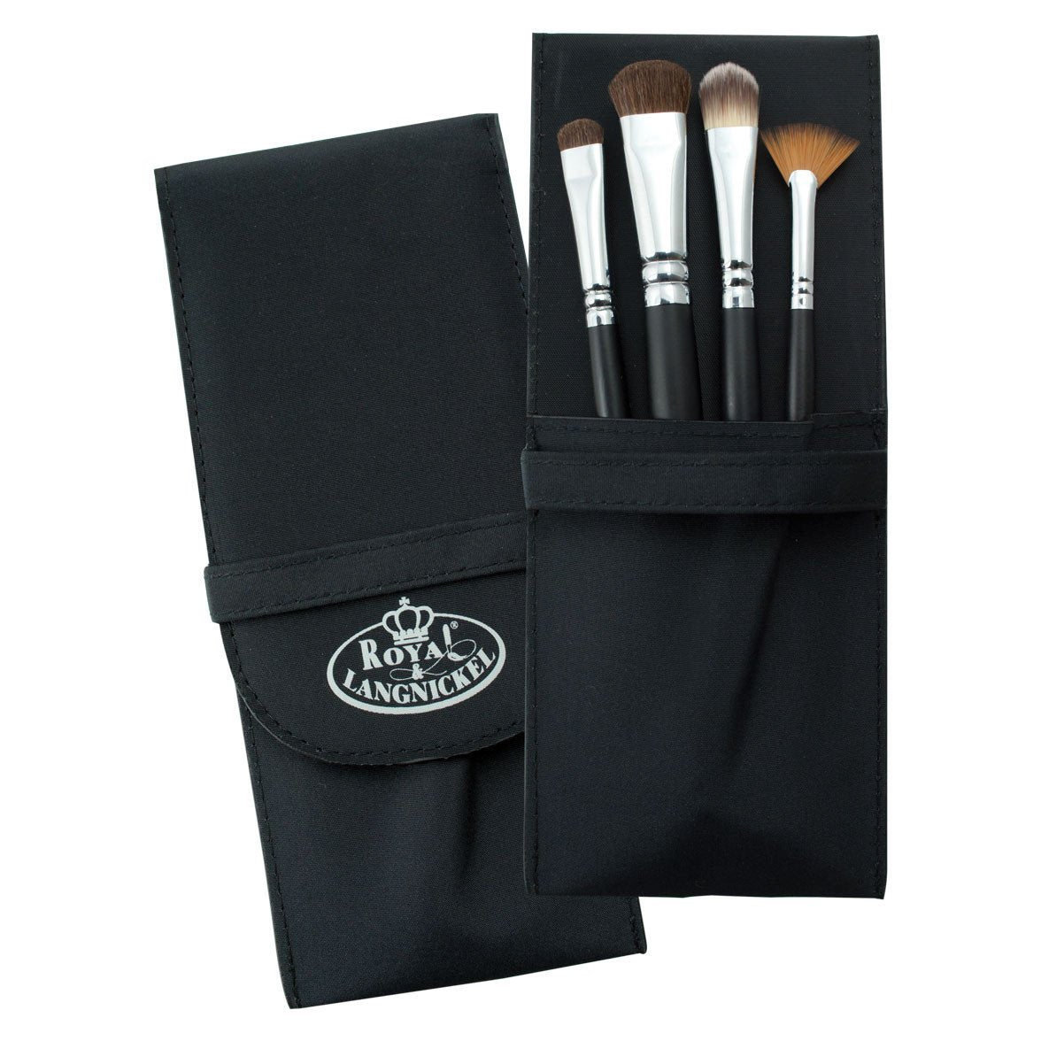 Makeup Brushes in Compact Case