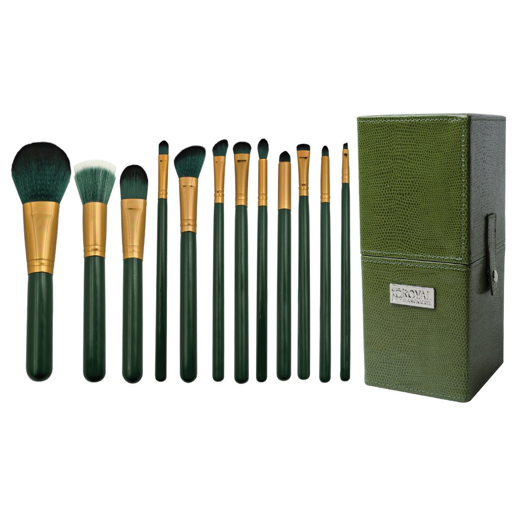 Makeup Brushes and Storage Box