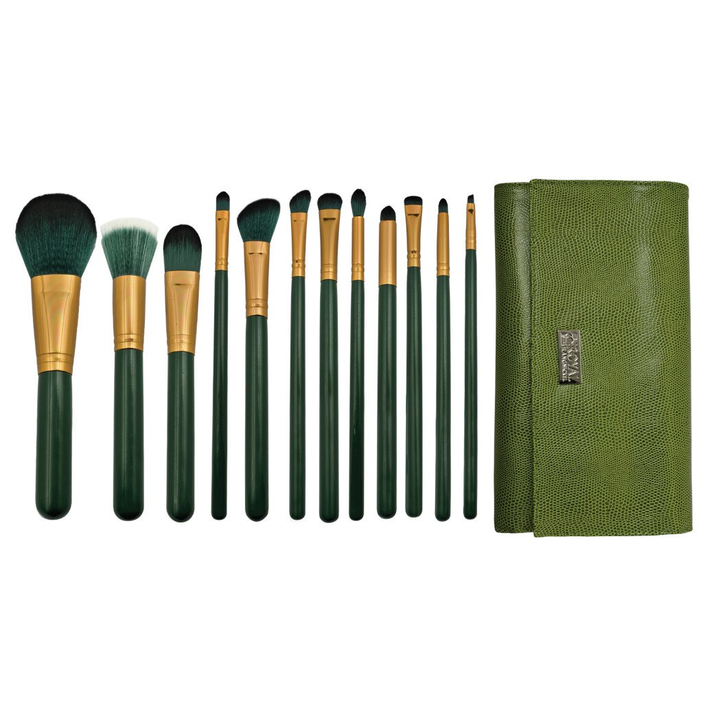 Makeup Brushes and Brush Wrap