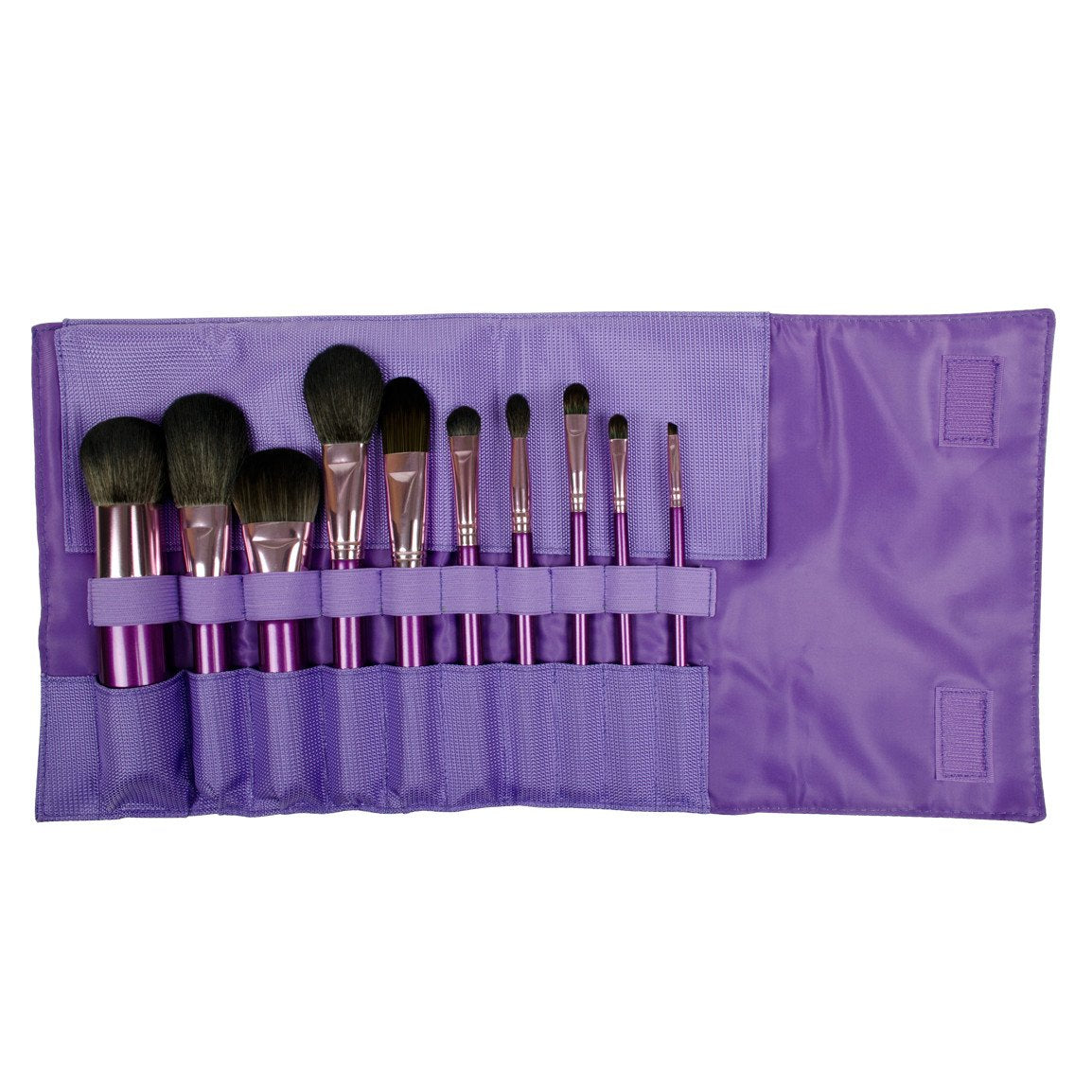 Makeup Brushes in Brush Wrap