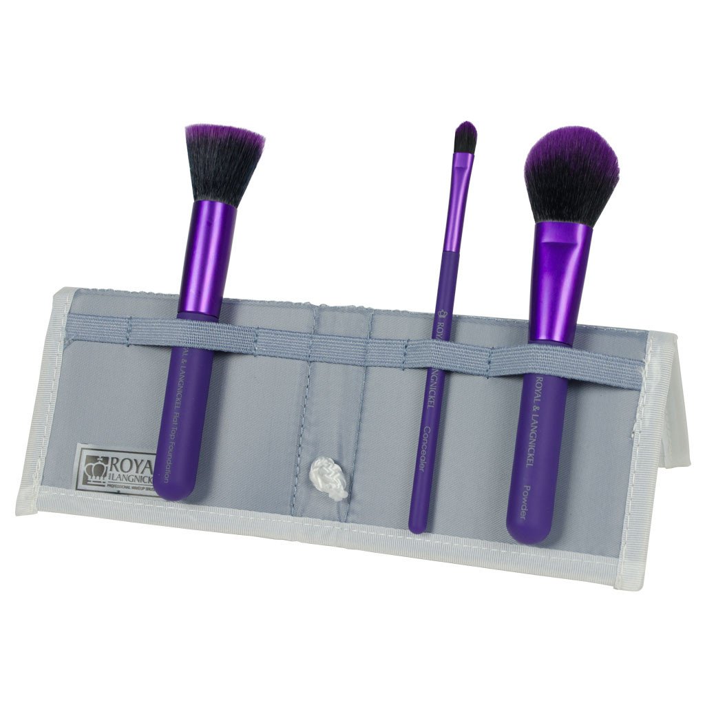 MODA™ COMPLEXION PERFECTION 4-piece Purple Brush Kit