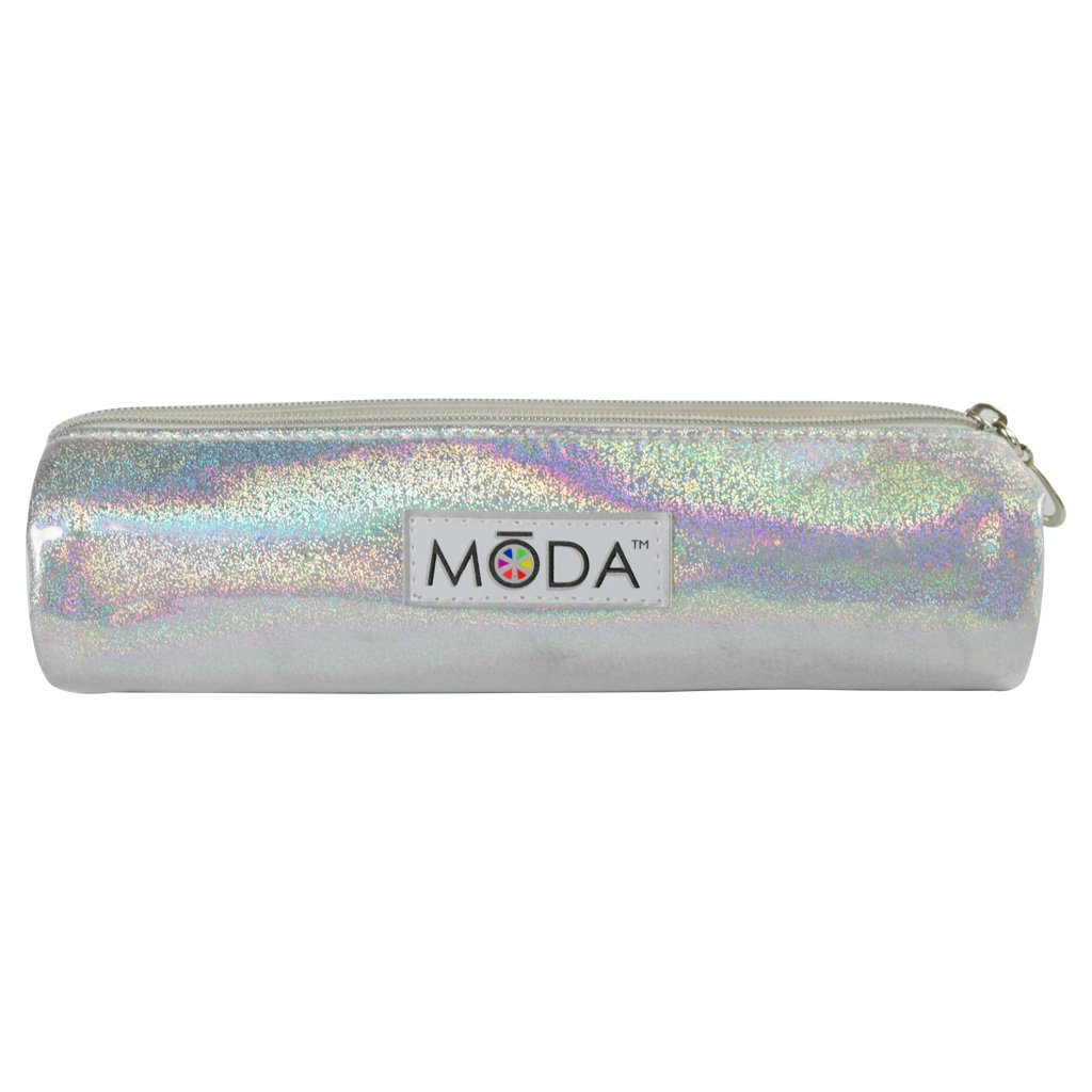 MODA® Holographic Zip Case included with BMD-PSEKIT5 - MODA® Prismatic 5pc Smoky Eye Kit