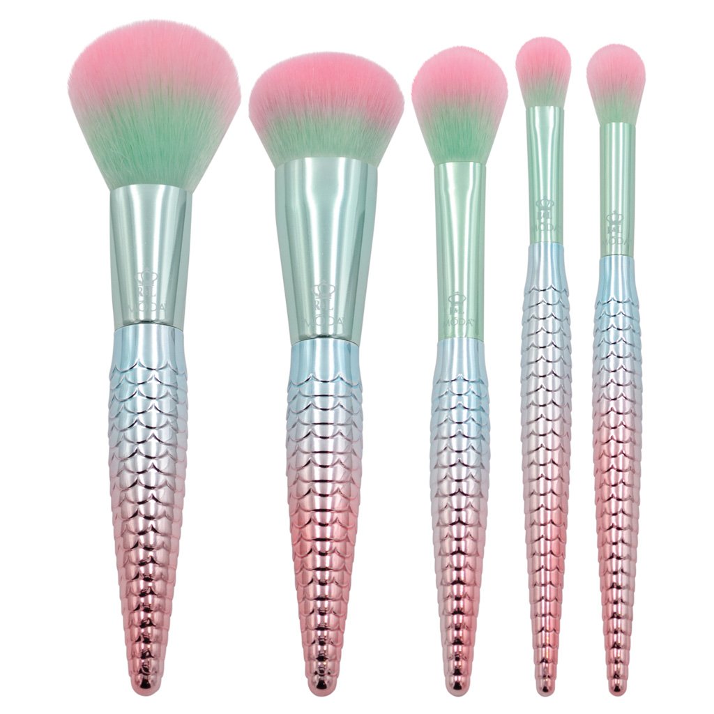 BMD-MSPSET6T - MODA® Mythical 6pc Splash Travel Kit Makeup Brushes