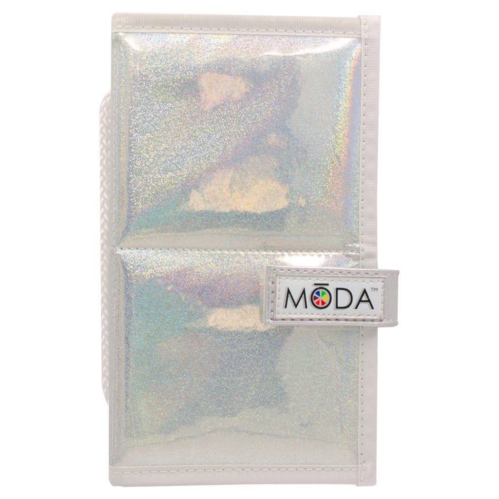 MODA® Holographic Flip Case included with BMD-MSWSET6T - MODA® Mythical 6pc Sweet Siren Travel Kit