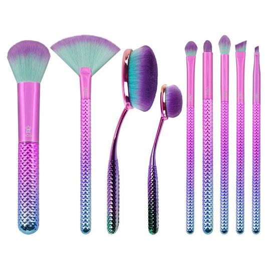 BMD-PGS1 - MODA® Prismatic 10pc Deluxe Gift Kit Makeup Brushes