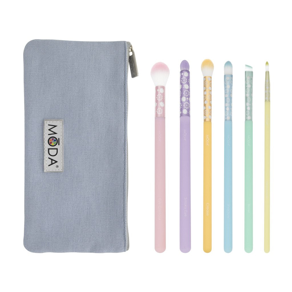 MŌDA® Posh Pastel 7pc Delicate Eye Kit