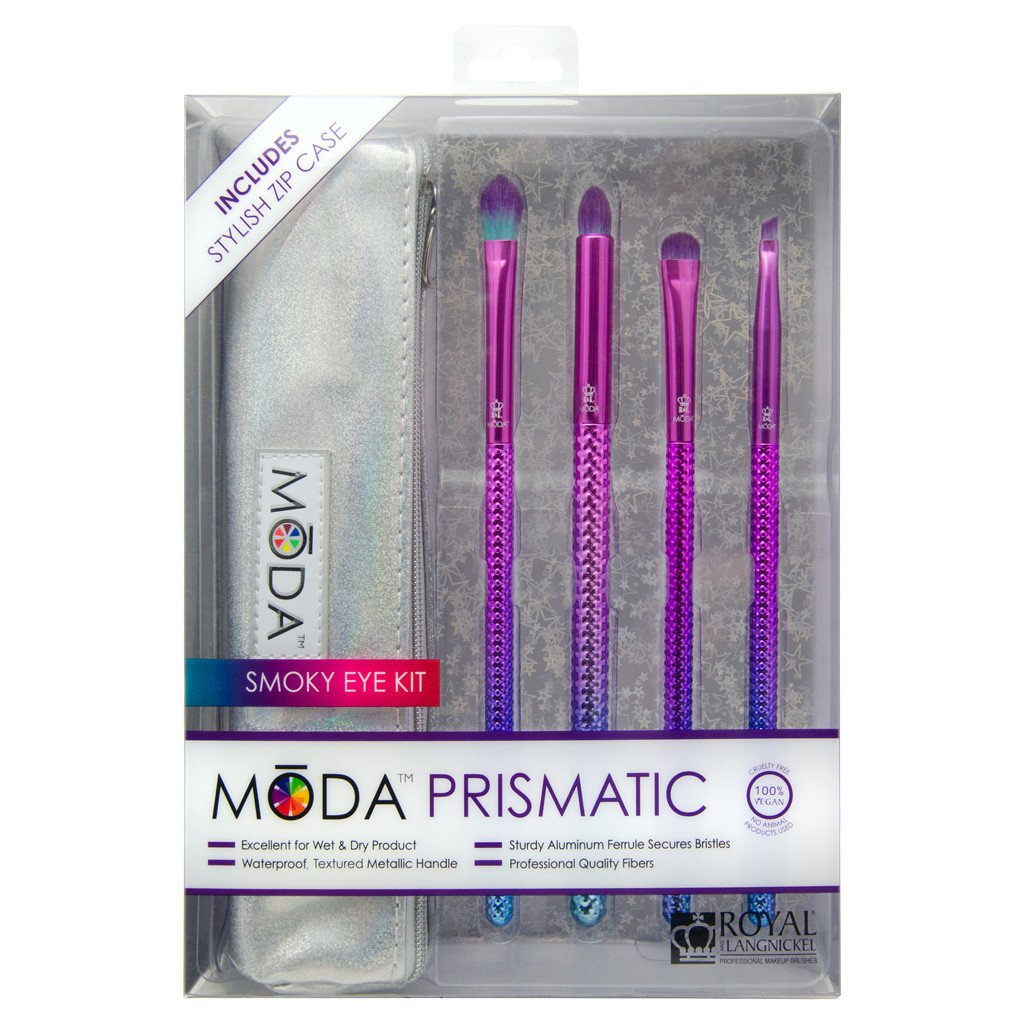 BMD-PSEKIT5 - MODA® Prismatic 5pc  Smoky Eye Kit Retail Packaging