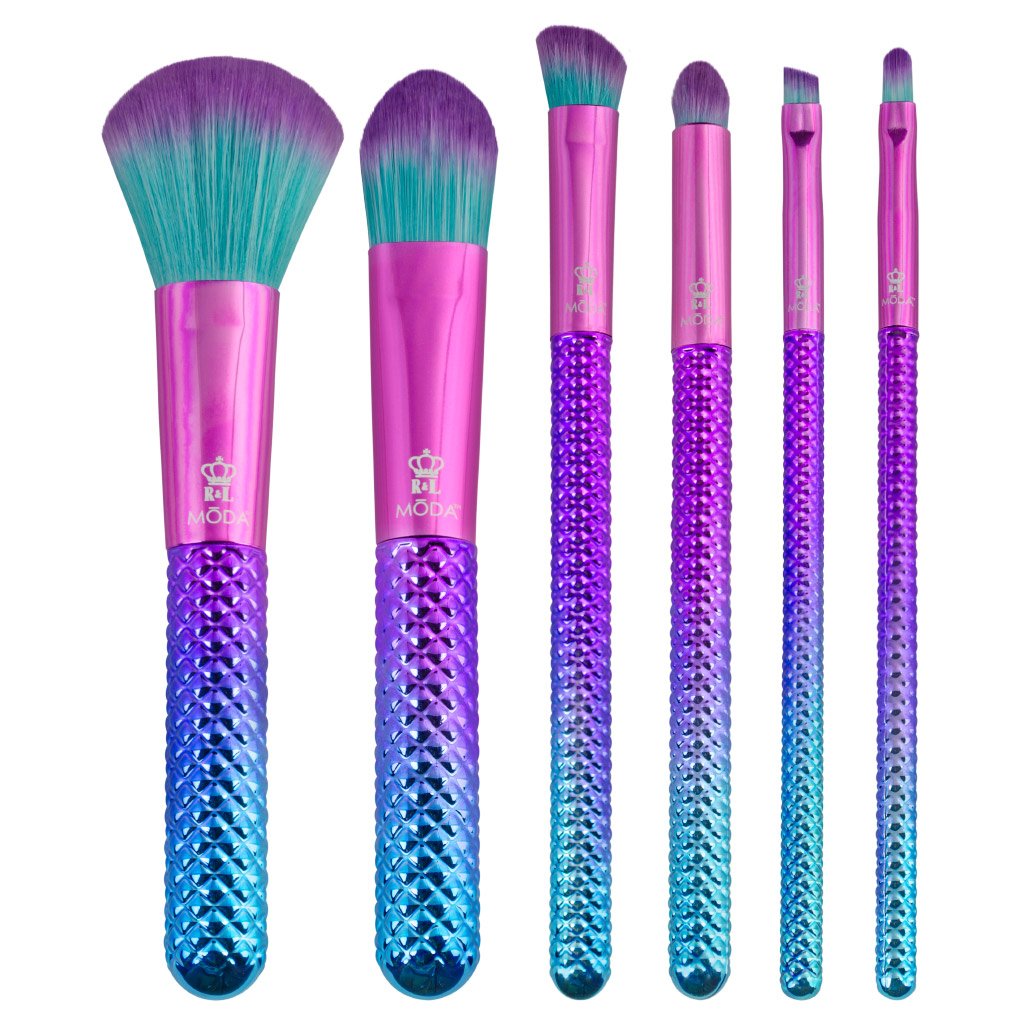 BMD-TFSET7PC - MODA® Prismatic 7pc Total Face Kit Makeup Brushes