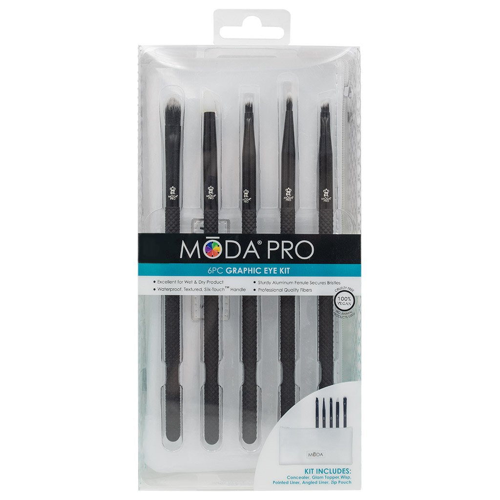 MŌDA® Pro 6pc Graphic Eye Kit