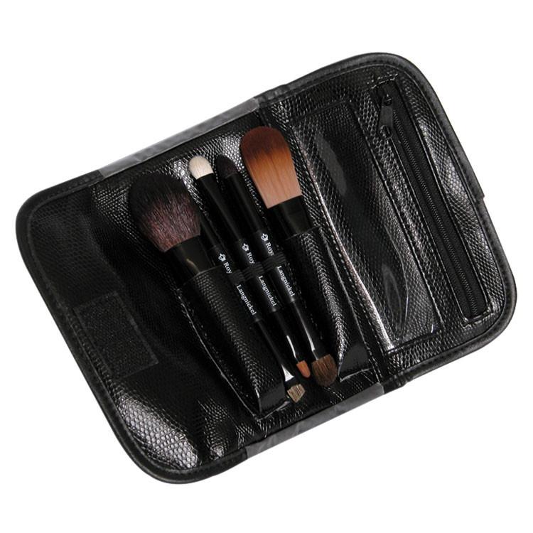 Makeup Brushes in Travel Case