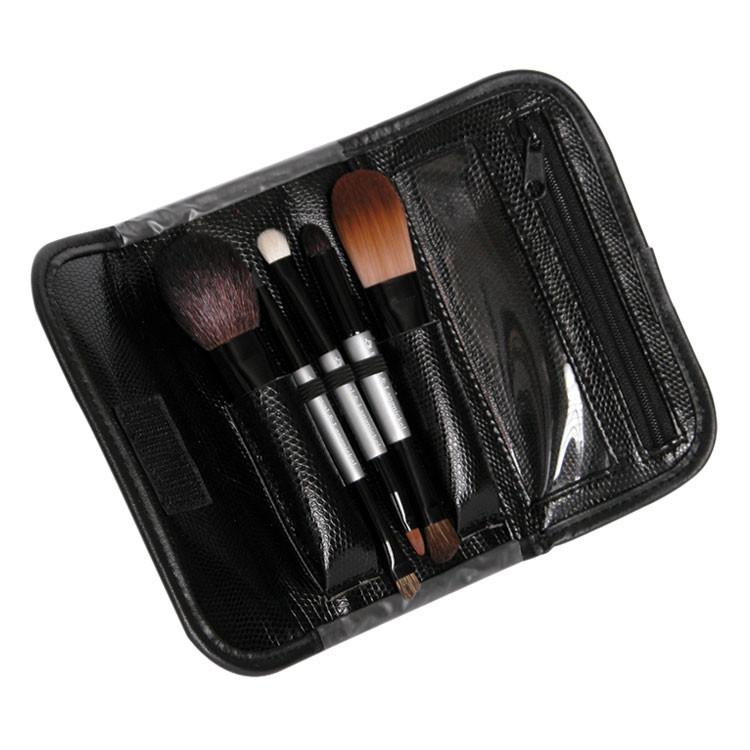 Makeup Brushes in Travel Case