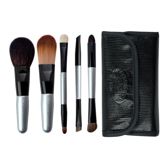 Makeup Brushes and Travel Case