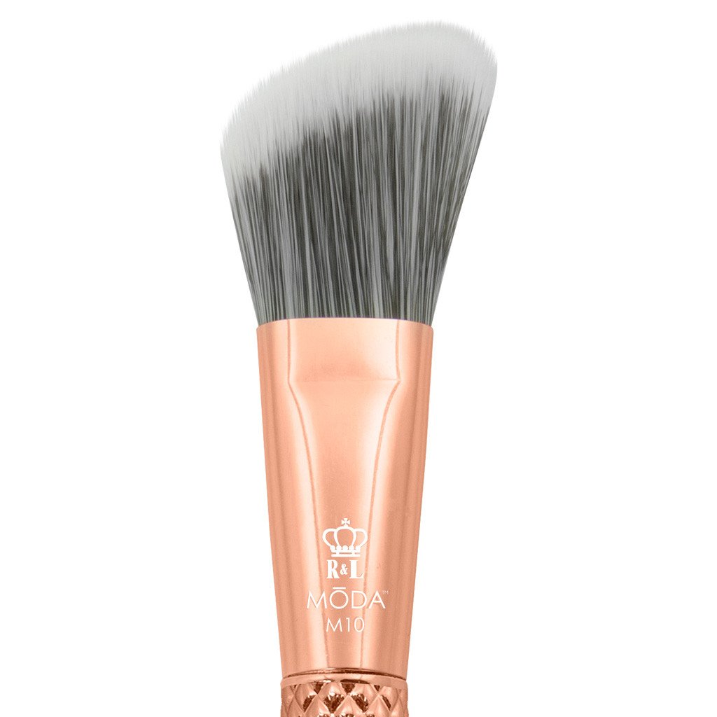 M10 - MODA® Metallics Angle Foundation Makeup Brush Head