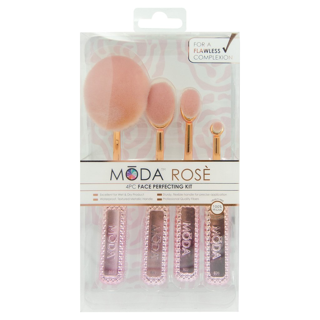 MSET-FPK3 - MODA® Rosè Face Perfecting Kit Retail Packaging