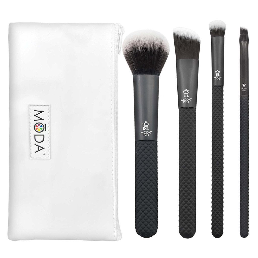 Makeup Brushes with Zip Case