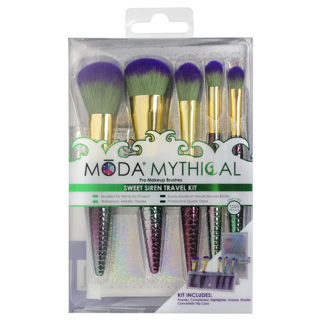 BMD-MSWSET6T - MODA® Mythical 6pc Sweet Siren Travel Kit Retail Packaging