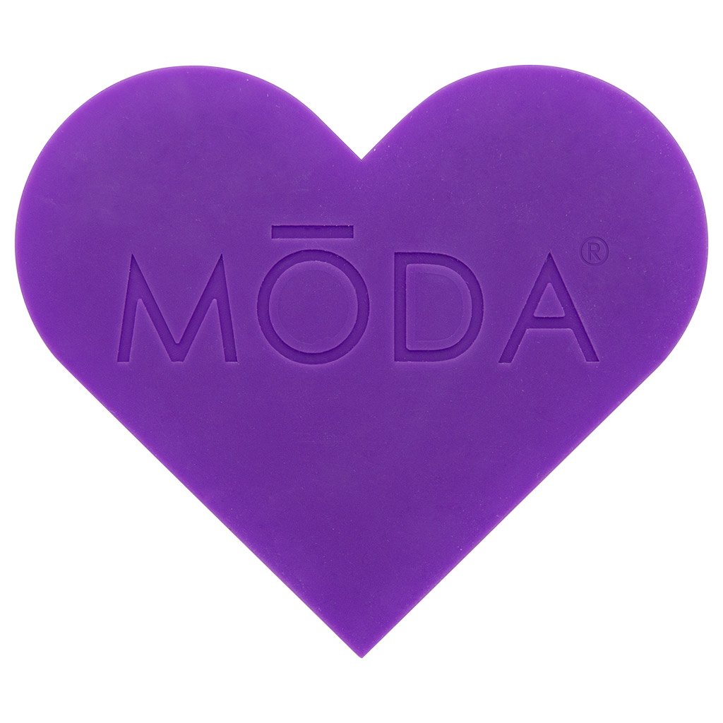 BMD-T01 - MODA® Heart Scrubby Makeup Brush Cleaning Pad Back